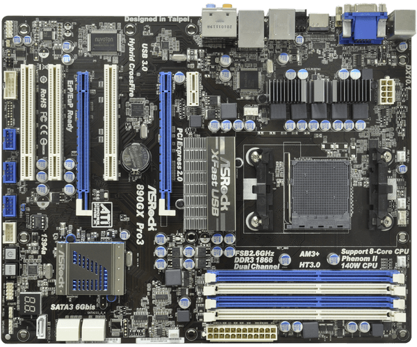 Asrock 890gm pro3 не стартует